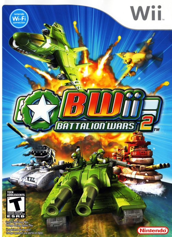 Battalion Wars 2 box art for Wii